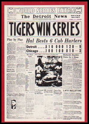 45 Tigers Win Series